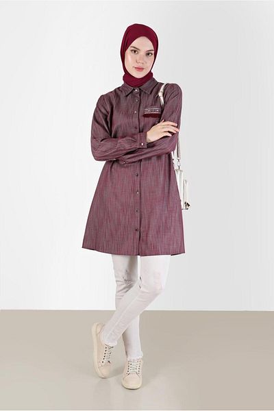 Alvina TASSEL DETAILED BUTTONED TUNIC 42446
