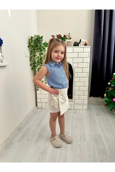 KOKOŞ BEBEK Shirt Pants, Turkish: Shirt Pants / Skirt / Girl Set