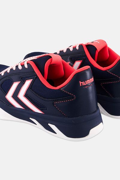 hummel حذاء Teiwaz lV للأولاد للأنشطة الخارجية برباط، أزرق داكن
