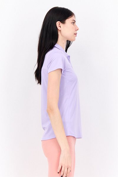 Puma Women Sportswear Fit Short Sleeve Training Polo, Lavender