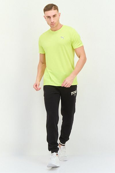 Puma Men Sportswear Fit Short Sleeve Outdoor T Shirt, Lime