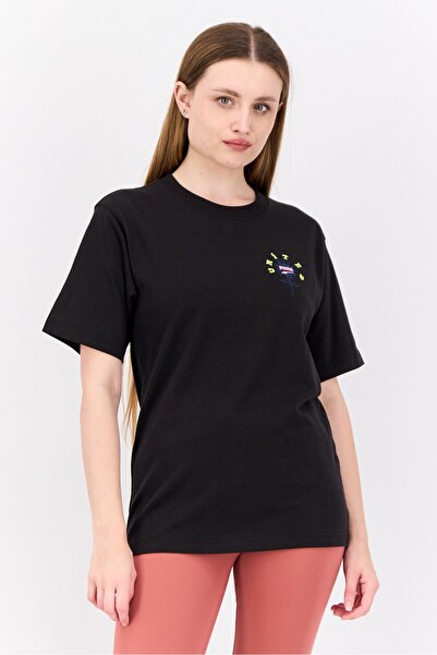 Puma بلوزة رياضية نسائية بدون أكمام للأنشطة الخارجية، لون أسود