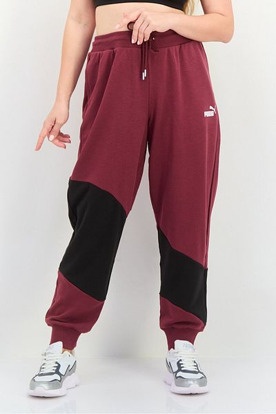 Puma Women Sportswear Fit Outdoor Sweatpants, Maroon