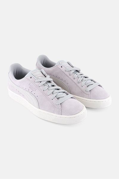 Puma Women Suede Classic Selflove Lace Up Outdoor Shoes, Grey