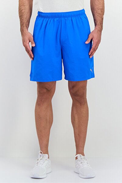 Puma Men Sportswear Fit Brand Logo Training Shorts, Blue