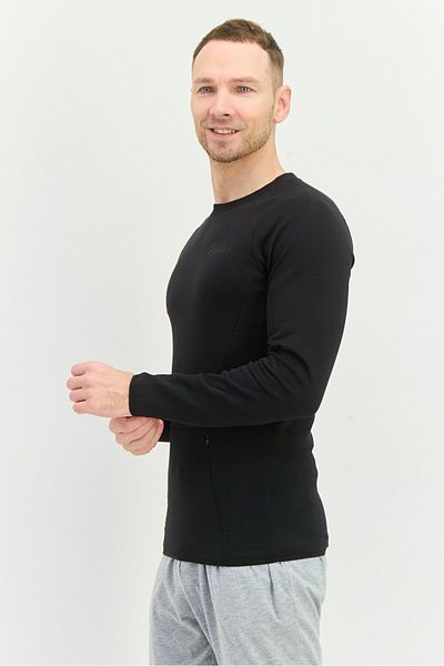Puma Men Sportswear Fit Long Sleeve Outdoor T-shirts, Black