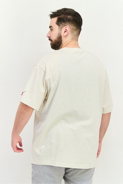 Puma Men Sportswear Fit Short Sleeves Outdoor T-shirt, Beige