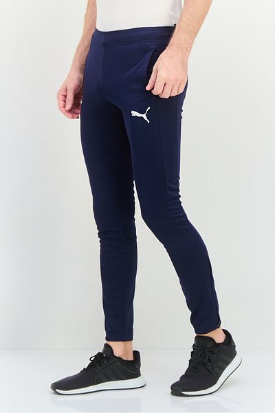 Puma Men Slim Fit Training Sweatpants, Blue