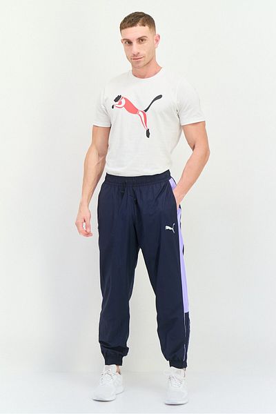 Puma Men Sportswear Fit Outdoor Track Pants, Navy