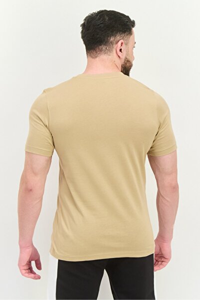 Puma Men Sportswear Fit Short Sleeves Outdoor T-Shirt, Tan