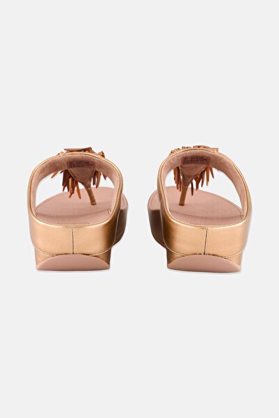 Fitflop Women Slip On Sandal, Rose Gold