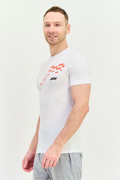 Puma Men Sportswear Fit Short Sleeves Outdoor T-shirt, White