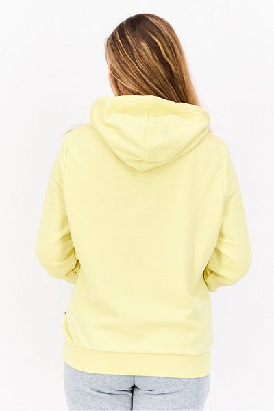 Puma Women Regular Fit Long Sleeves Outdoor Hoodie, Yellow
