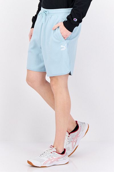 Puma Men Sportswear Fit Outdoor Drawstring Shorts, Light Turquoise