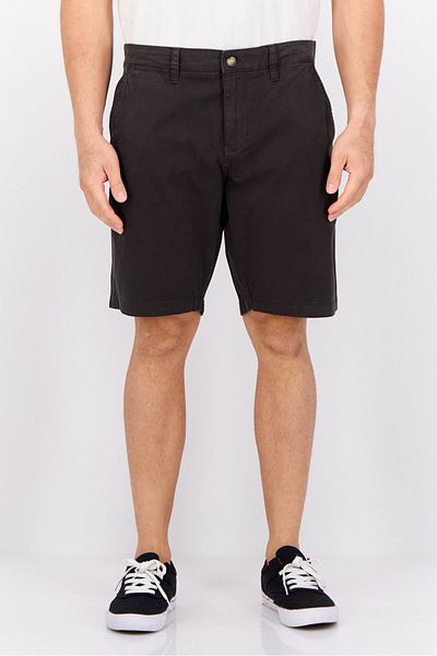 Nautica Men Slim Fit Plain Basic Shorts, Slate Grey