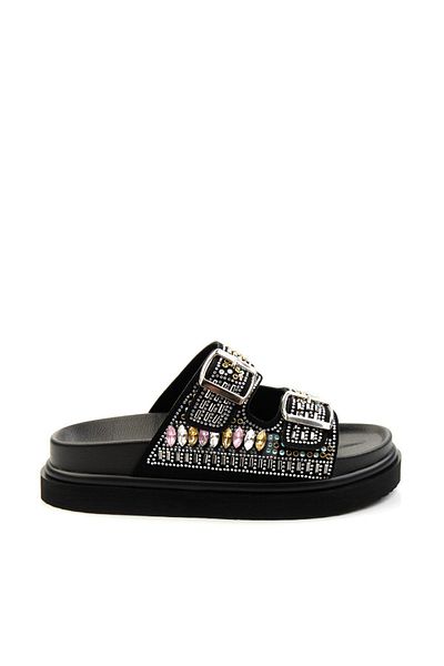 Bambi Black Women's Slippers K04429320287