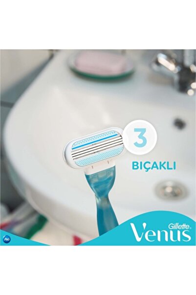 Gillette Venus Yedek Kadın Tıraş Bıçağı 4'lü