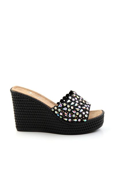 Bambi Black Women's Slippers K04823121678