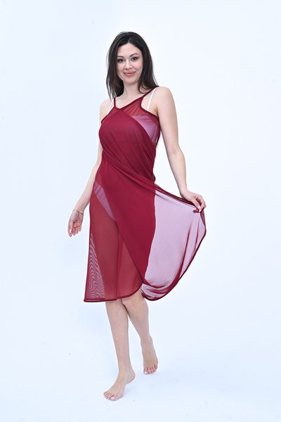 JOLT Women's Burgundy Pareo Model No: 002