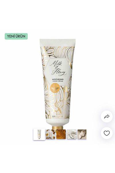 Oriflame Milk & Honey Gold Moisturizing Hand Cream with New Packaging
