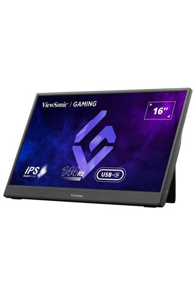 ViewSonic Monitor Portabil Gaming IPS LED ViewSonic 15.6" VX1654, Full HD (1920 x 1080),144 Hz, 4.67 ms