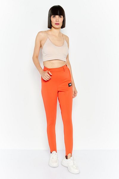 Asos 4505 Women Skinny Fit With Stirrup Brand Logo Sweatpants, Red