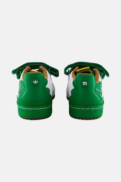 adidas Men M MS Fourm Lo Lace Up Outdoor Shoes, Green/White