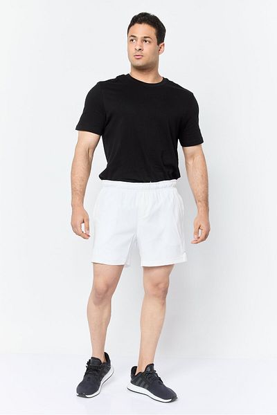 Mister Men 5 Inseam Sportswear Fit Outdoor Shorts, White