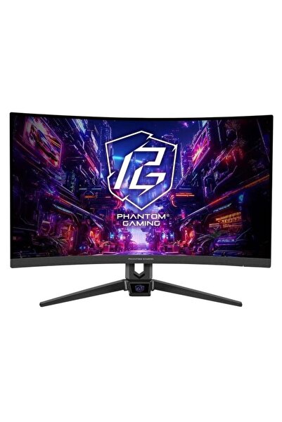 ASROCK Monitor Gaming VA LED ASRock 27" PG27QRT2A, QHD (2560 x1440), HDMI, Ec...