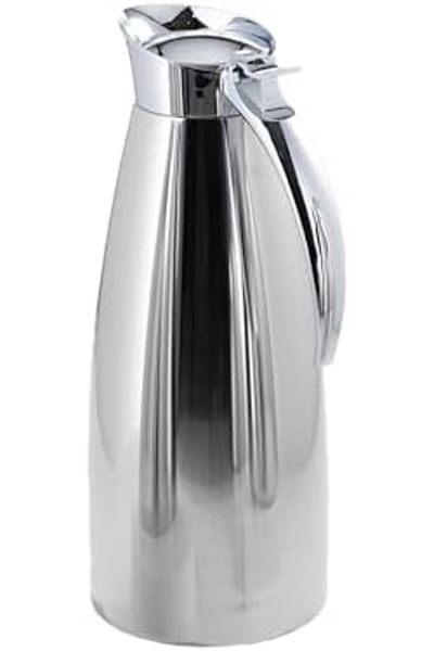 ALSAIF Coffee And Tea Vaccum Flask Steel / Leak-proof And Keeps Drinks Hot 1.3 Liter