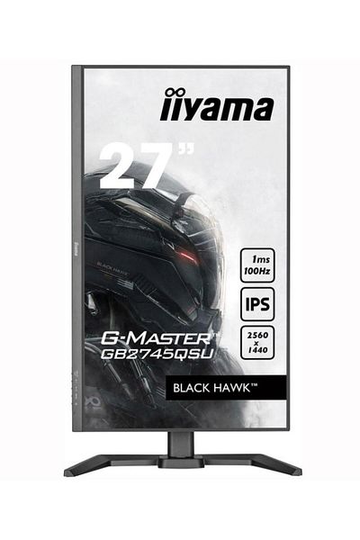 IIYAMA Monitor Gaming IPS LED Iiyama 27" GB2745QSU-B2, QHD (2560 x 1440), HDMI, DisplayPort, 100 Hz, 1 ms