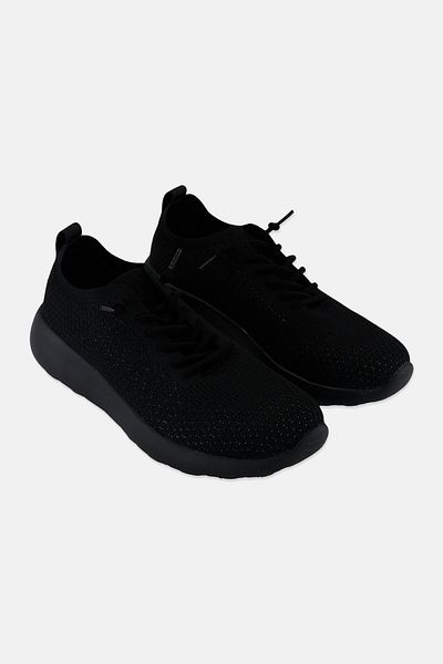 RBX Men Lace Up Outdoor Shoes, Black