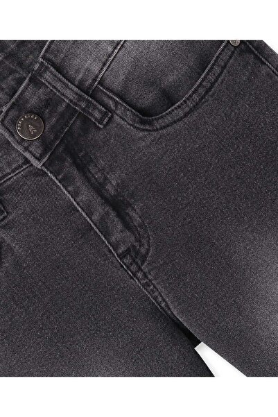 Pine kids Pine Kids Denim Woven Full Length Solid Color Jeans - Black