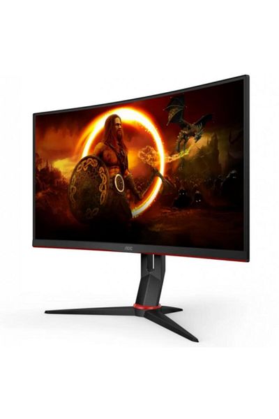 Aoc Monitor Gaming VA LED AOC 27" CQ27G2S/BK, QHD (2560 x 1440), HDMI, DisplayPort, Ecran curbat, 4 ms