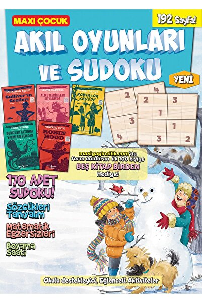 Genel Markalar Çocuk Akıl Oyunları Ve Sudoku 010