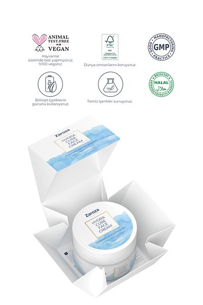 ZAROZA Ultra-Gediklik Face Cream - 4D Hylaşev Acid Hydra Cure 50ml