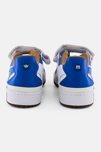 adidas Originals X M And M Men Forum Velcro Closure Outdoor Shoes, Blue