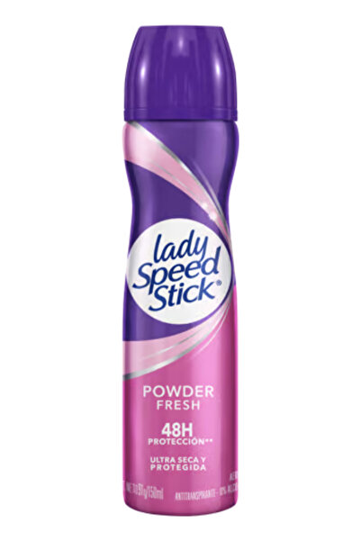 Lady Speed Stick ليدي سبيد ستيك بخاخ مزيل عرق باودر فريش - 150 مل
