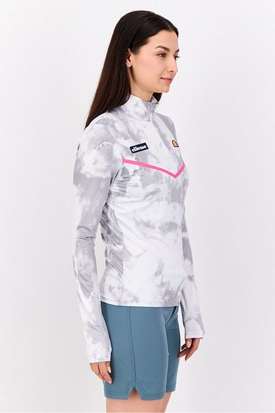 Ellesse Women Brand Logo Long Sleeve Rash Guard, Multicolor