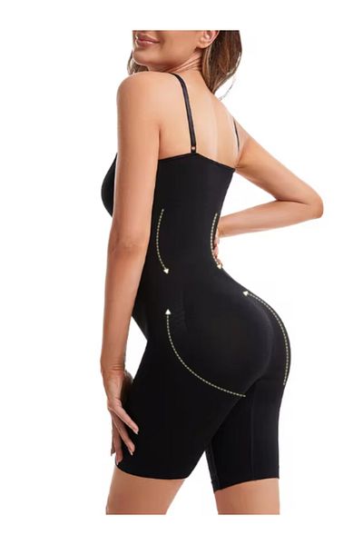 FF FİT FORM GİYİM Full Length Recovery Corset Belly Based Calf Slimming Seamless Firming Corset