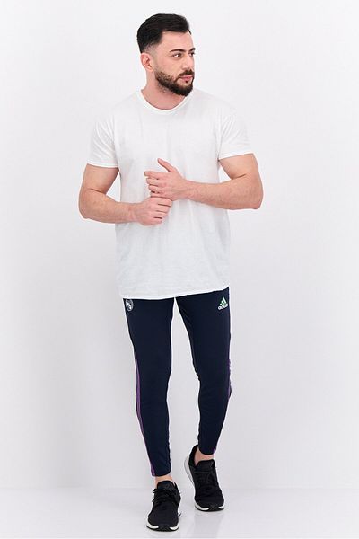 adidas Men Sportswear Fit Brand Logo Training Pants, Navy Blue