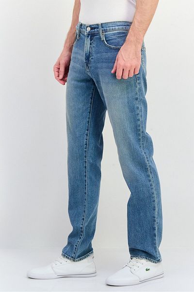 GAP Men Slim Fit Washed Stretchable Denim Jeans, Blue