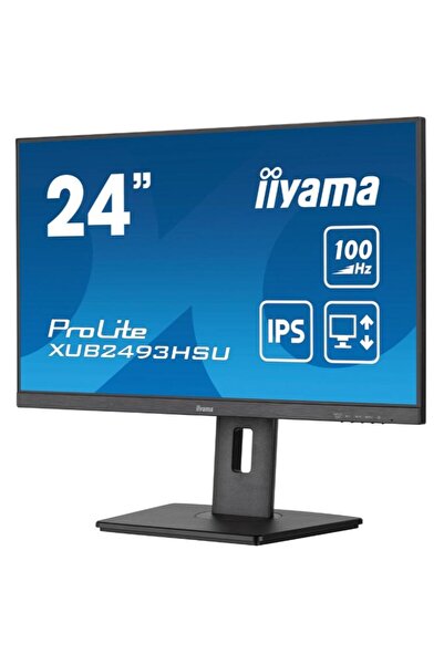 IIYAMA Monitor IPS LED iiyama ProLite 23.8" XUB2493HSU-B7, Full HD (1920 x 1080), HDMI, DisplayPort, Boxe