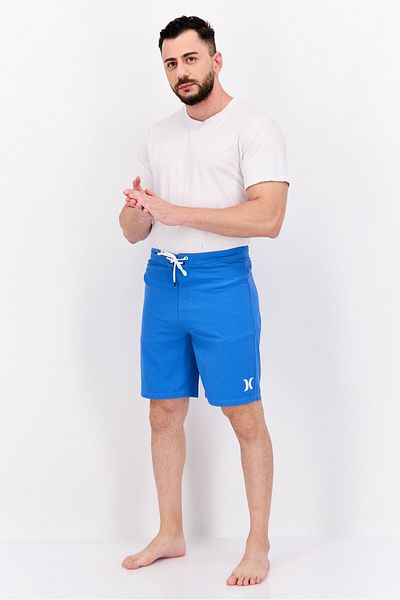Hurley Men All Over Printed Board Shorts, Blue