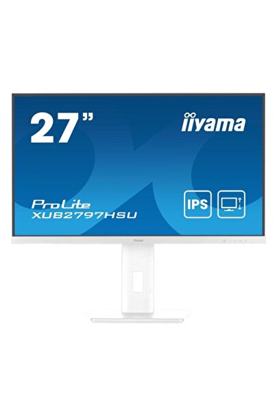 IIYAMA Monitor Iiyama 27" XUB2797HSU-W2, Full HD (1920 x 1080), HDMI, Display...