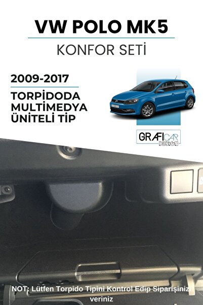GRAFİCAR Volkswagen Polo Mk5 Comfort Set - Interior Trim Fabric Velvet Coveri...