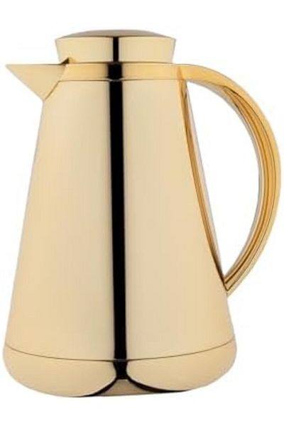 ALSAIF Coffee And Tea Vaccum Flask In Gold / Leak-proof And Keeps Drinks Hot 0.5 Liter