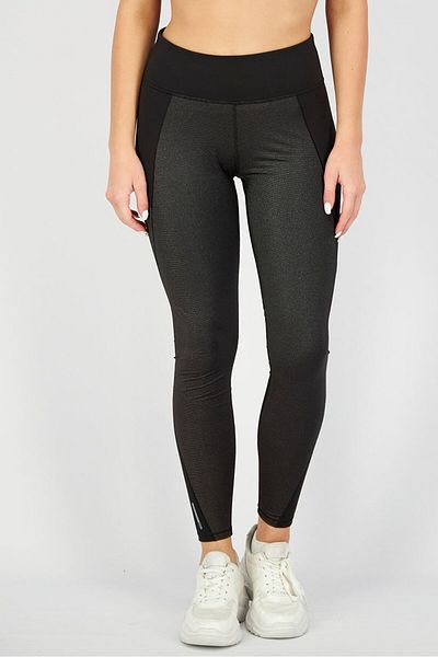 Puma Women Metallic High Rise 7 and 8 Tight, Black