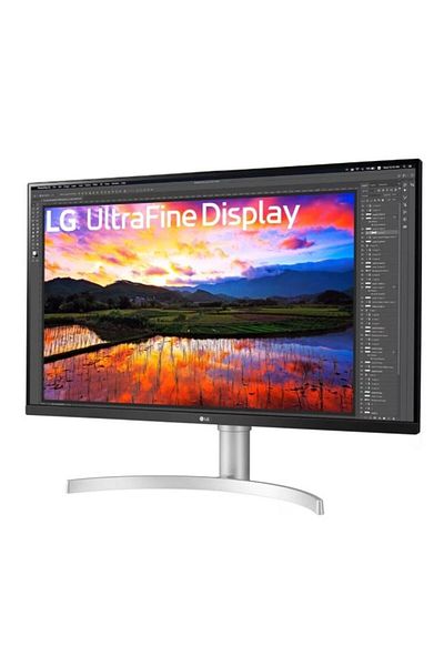 LG Monitor IPS LED LG 31.5" 32UN650K-W, UHD (3840 x 2160), HDMI, DisplayPort, Boxe (Alb)