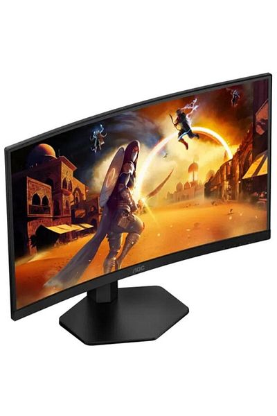 Aoc Monitor Gaming Fast VA LED AOC 27" CQ27G4X, QHD (2560 x 1440), HDMI, Ecran curbat, 180 Hz, 1 ms